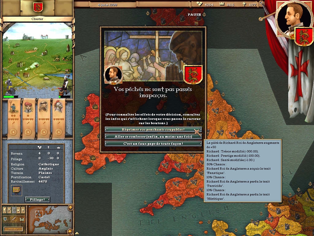 Скриншот из игры Crusader Kings под номером 4