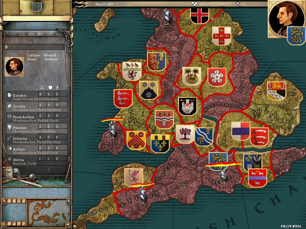 Скриншот из игры Crusader Kings под номером 42