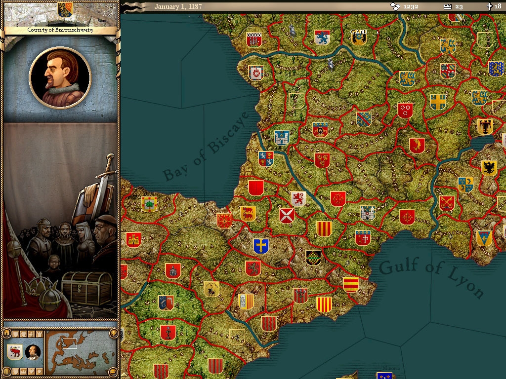 Скриншот из игры Crusader Kings под номером 44