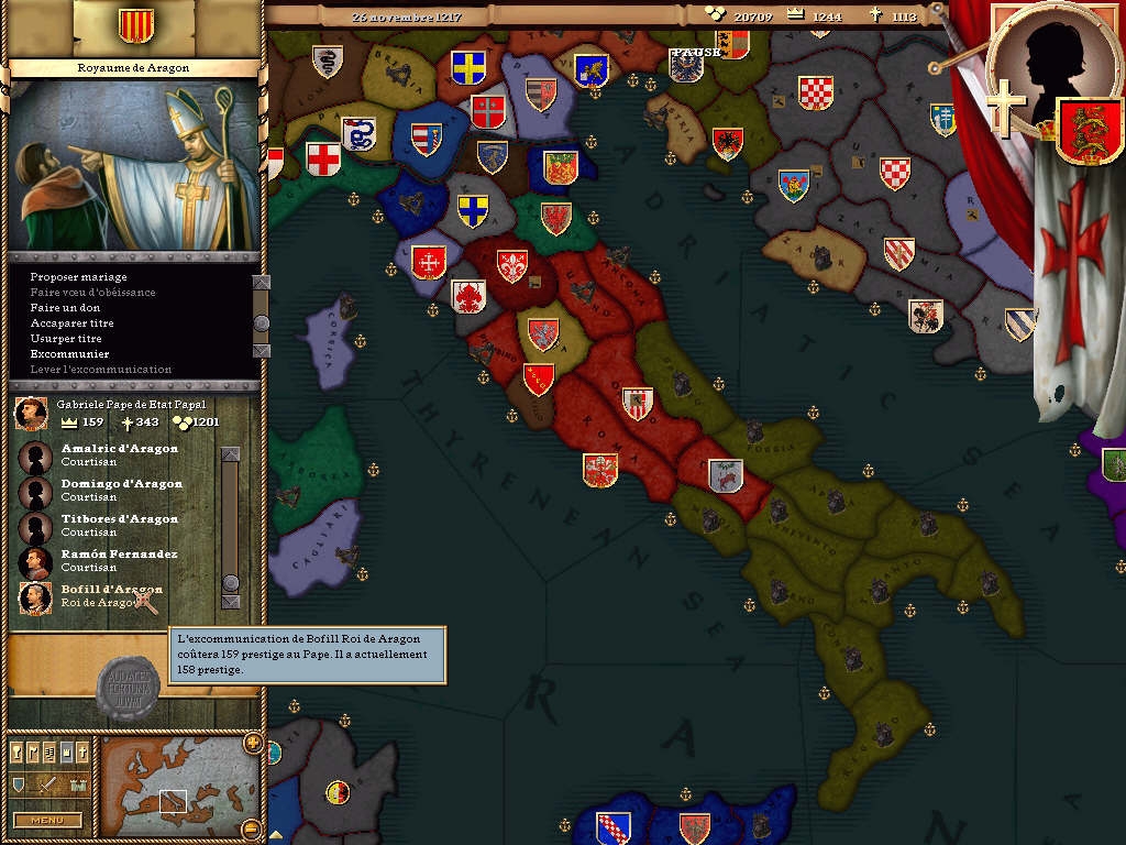 Скриншот из игры Crusader Kings под номером 8