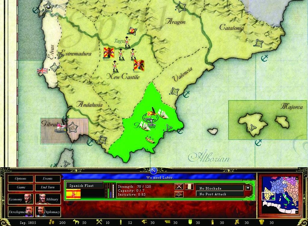 Скриншот из игры Crown of Glory: Europe in the Age of Napoleon под номером 11