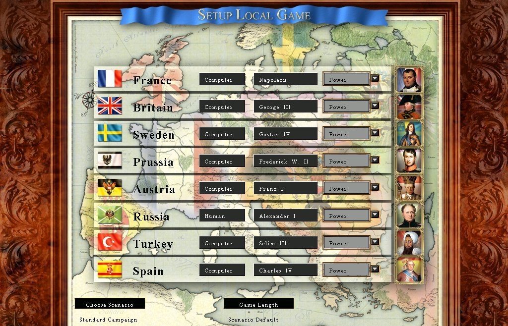 Скриншот из игры Crown of Glory: Europe in the Age of Napoleon под номером 2