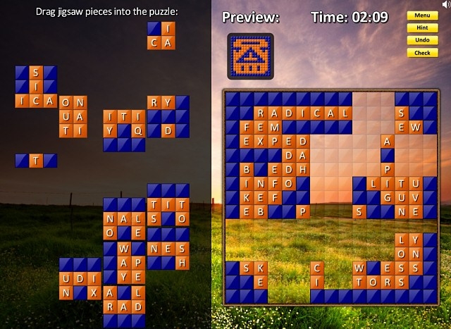 Скриншот из игры Crossword Twist под номером 3