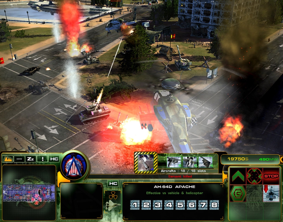 Скриншот из игры Act of War: Direct Action под номером 1