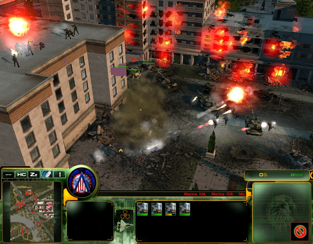 Скриншот из игры Act of War: Direct Action под номером 3