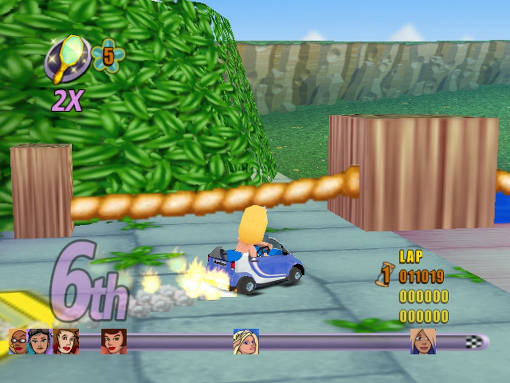 Скриншот из игры Action Girlz Racing под номером 1