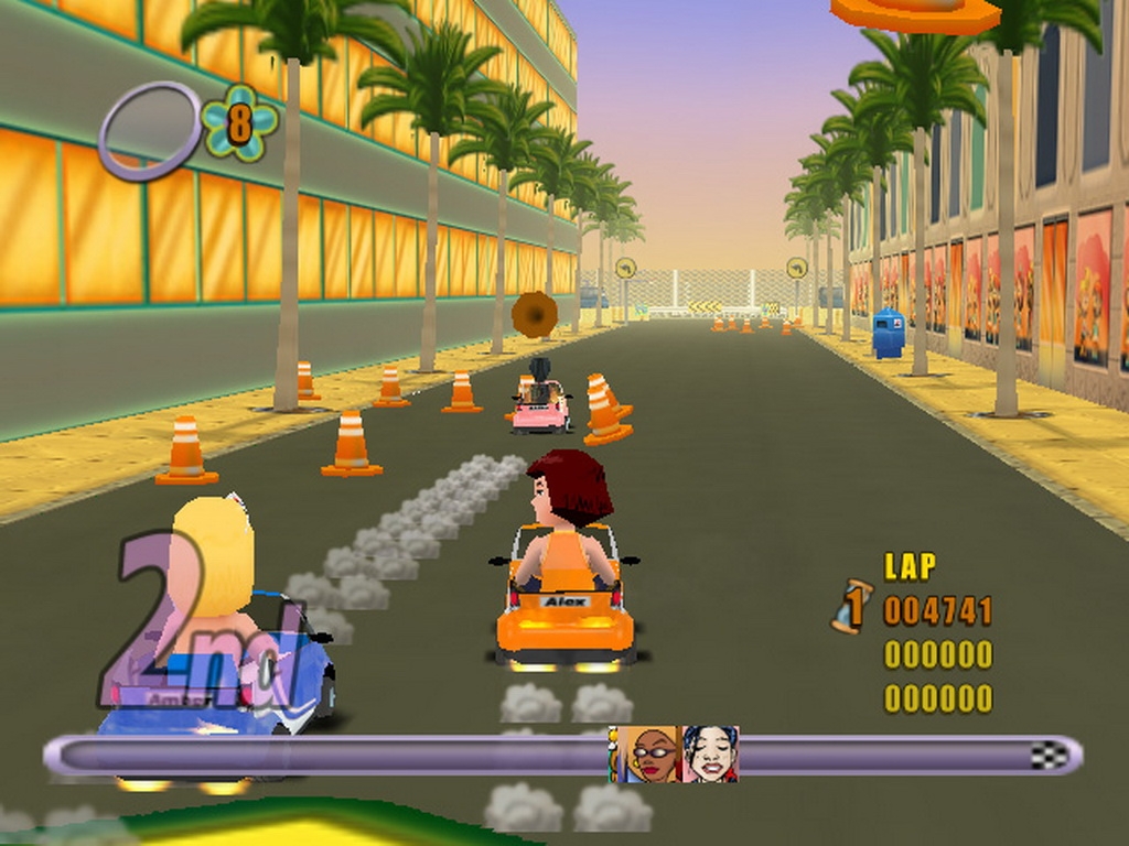 Скриншот из игры Action Girlz Racing под номером 3