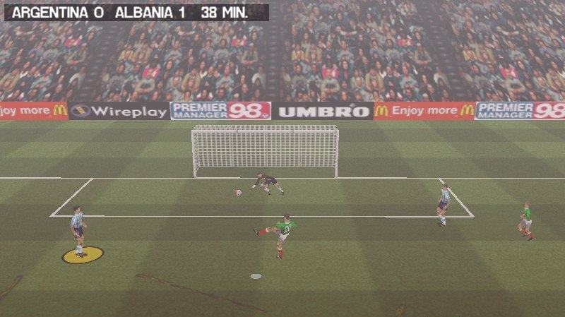 Скриншот из игры Actua Soccer 2 под номером 1
