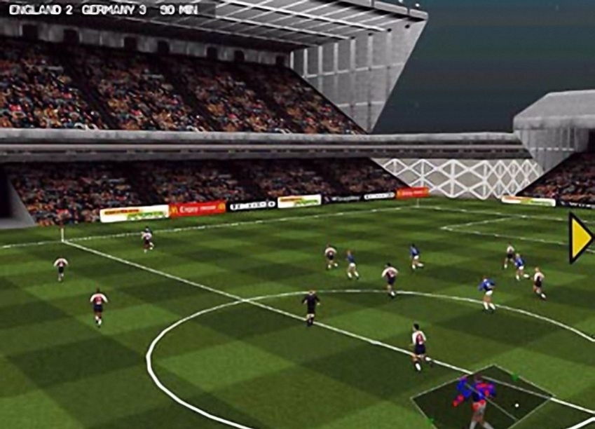 Скриншот из игры Actua Soccer 2 под номером 9