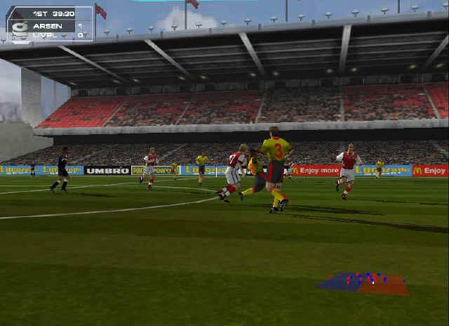 Скриншот из игры Actua Soccer 3 под номером 3