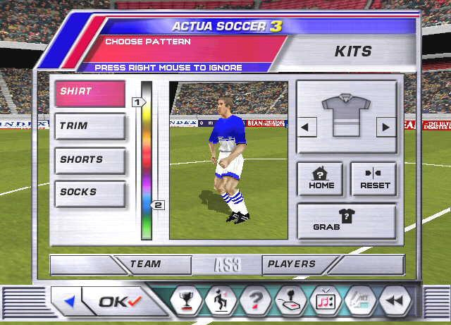 Скриншот из игры Actua Soccer 3 под номером 4