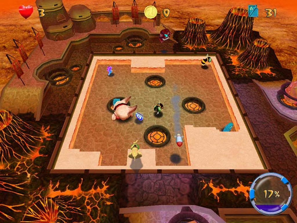Скриншот из игры Bugix: Adventures on the Flying Islands под номером 1