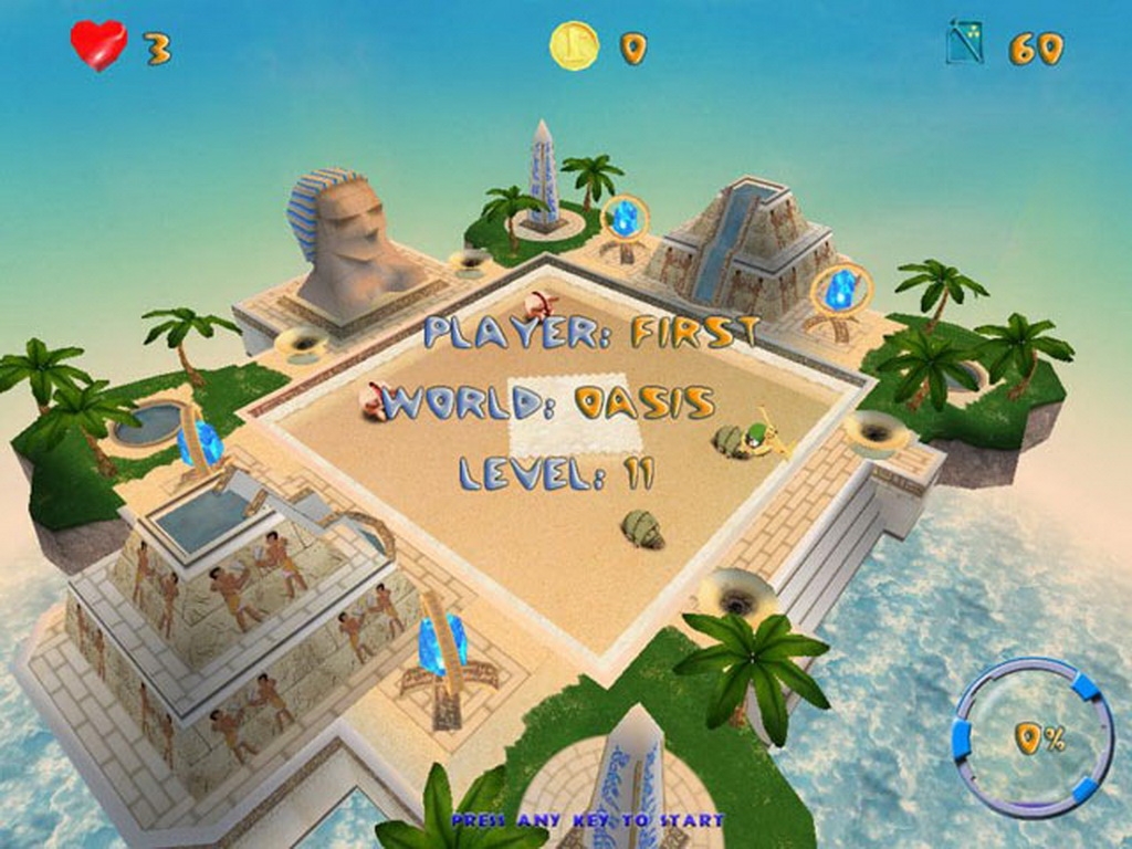 Скриншот из игры Bugix: Adventures on the Flying Islands под номером 2