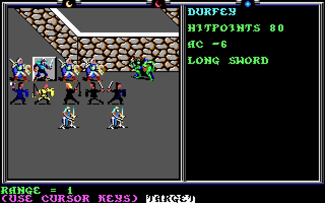 Скриншот из игры Advanced Dungeons & Dragons: Death Knights of Krynn под номером 3