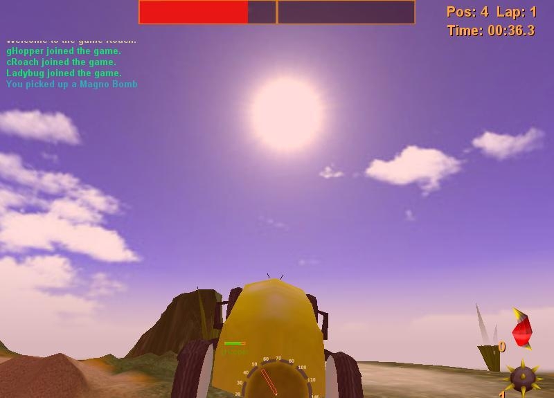 Скриншот из игры Bugged-Out Rally под номером 2