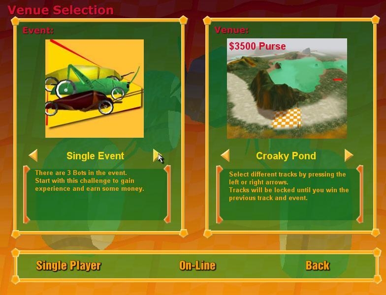 Скриншот из игры Bugged-Out Rally под номером 3