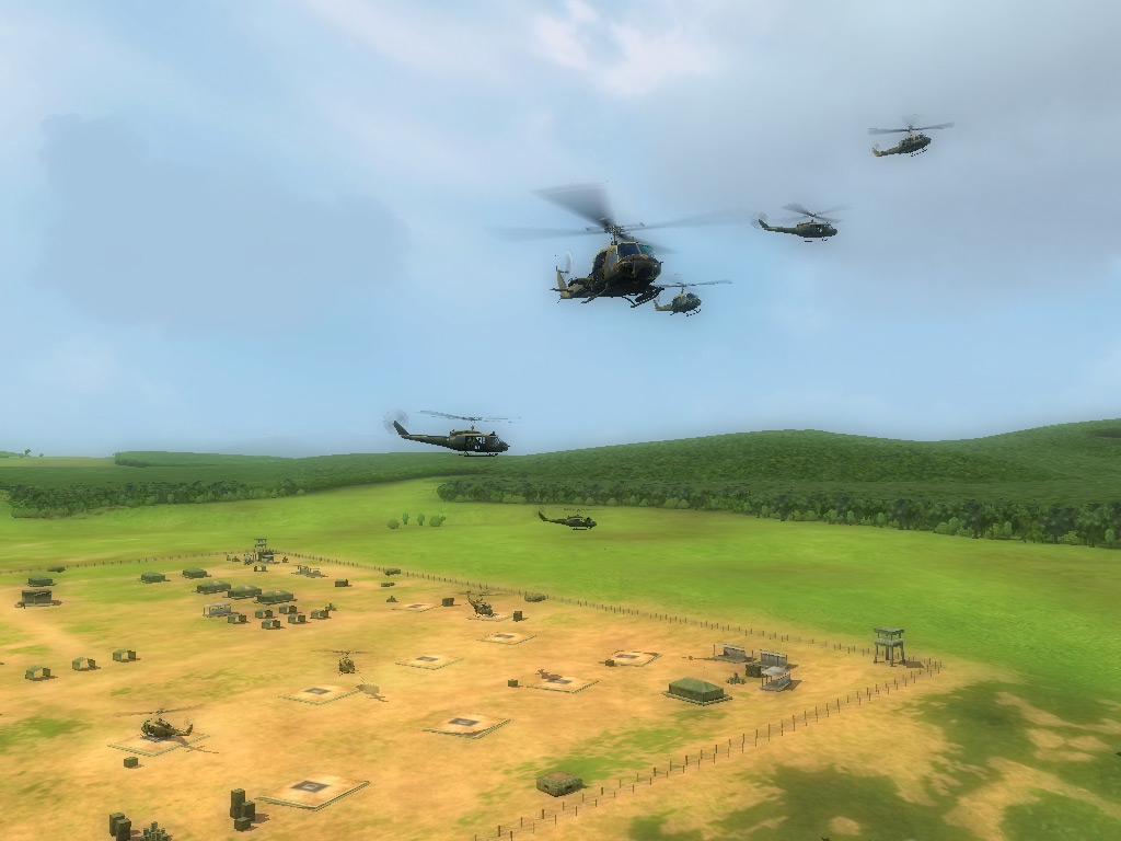 Скриншот из игры Whirlwind of Vietnam: UH-1 под номером 2