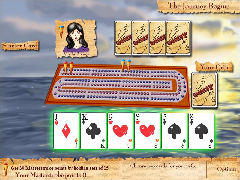 Скриншот из игры Cribbage Quest под номером 5