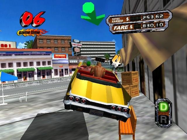 Скриншот из игры Crazy Taxi 3 под номером 21