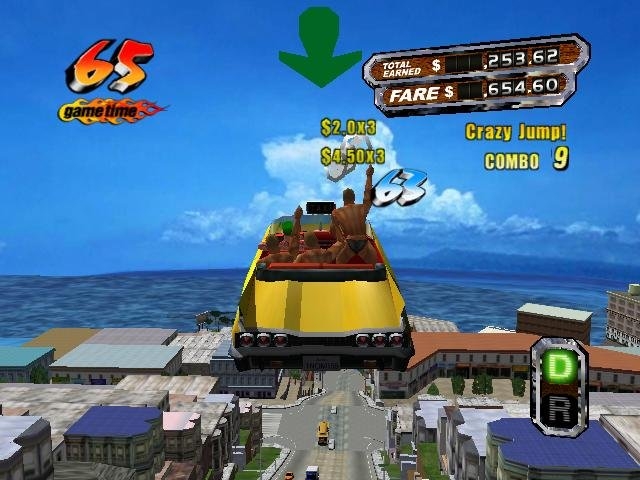 Скриншот из игры Crazy Taxi 3 под номером 26