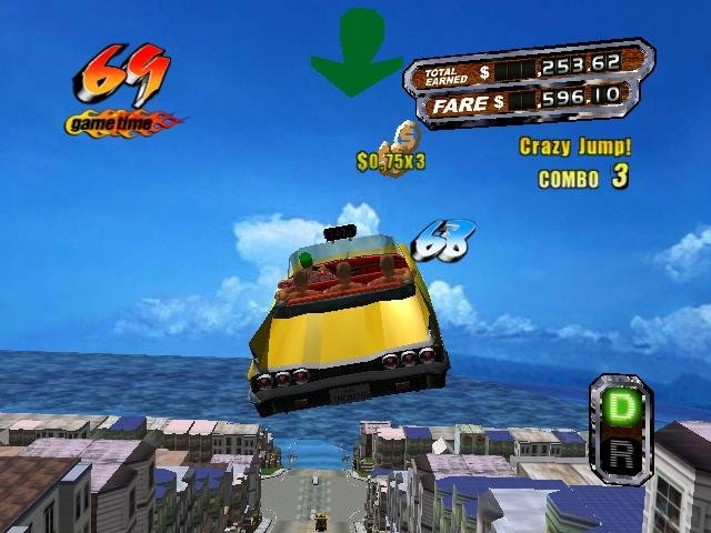 Скриншот из игры Crazy Taxi 3 под номером 27