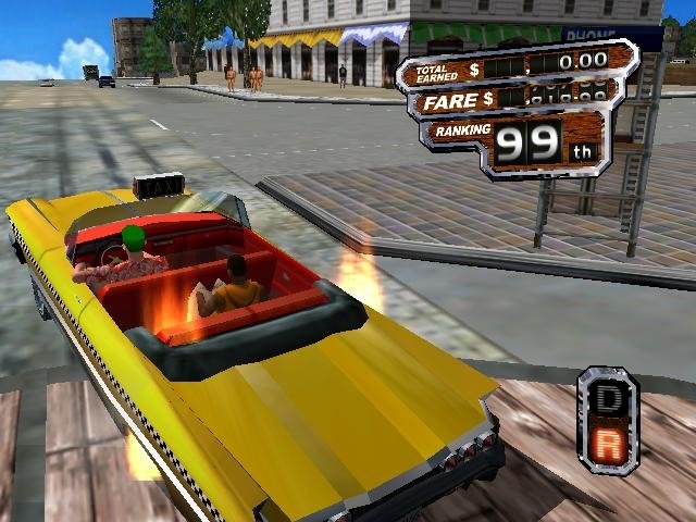 Скриншот из игры Crazy Taxi 3 под номером 28