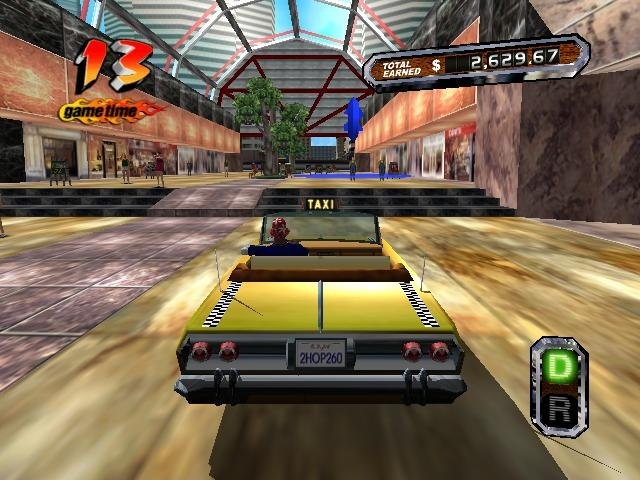 Скриншот из игры Crazy Taxi 3 под номером 8
