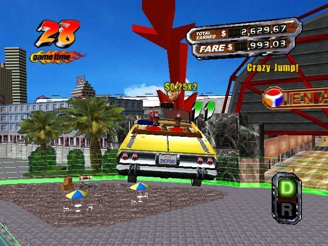 Скриншот из игры Crazy Taxi 3 под номером 9