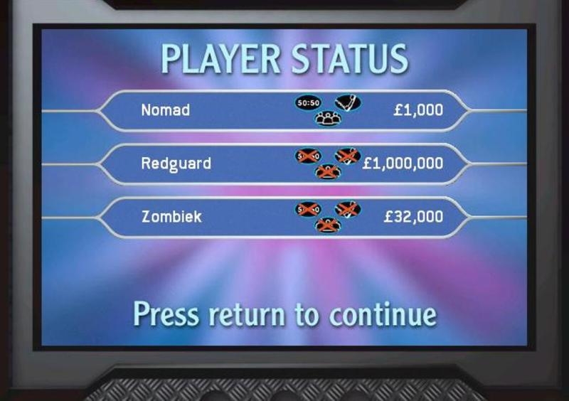 Скриншот из игры Who Wants to Be a Millionaire? Junior UK Edition под номером 6