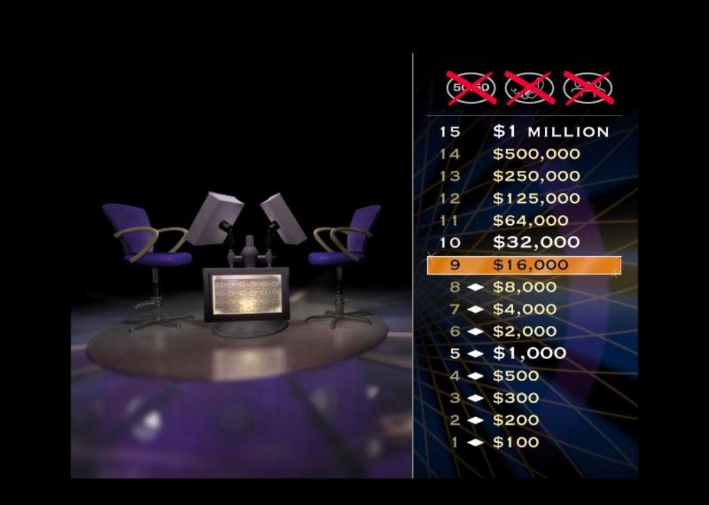 Скриншот из игры Who Wants to Be a Millionaire? Third Edition под номером 2