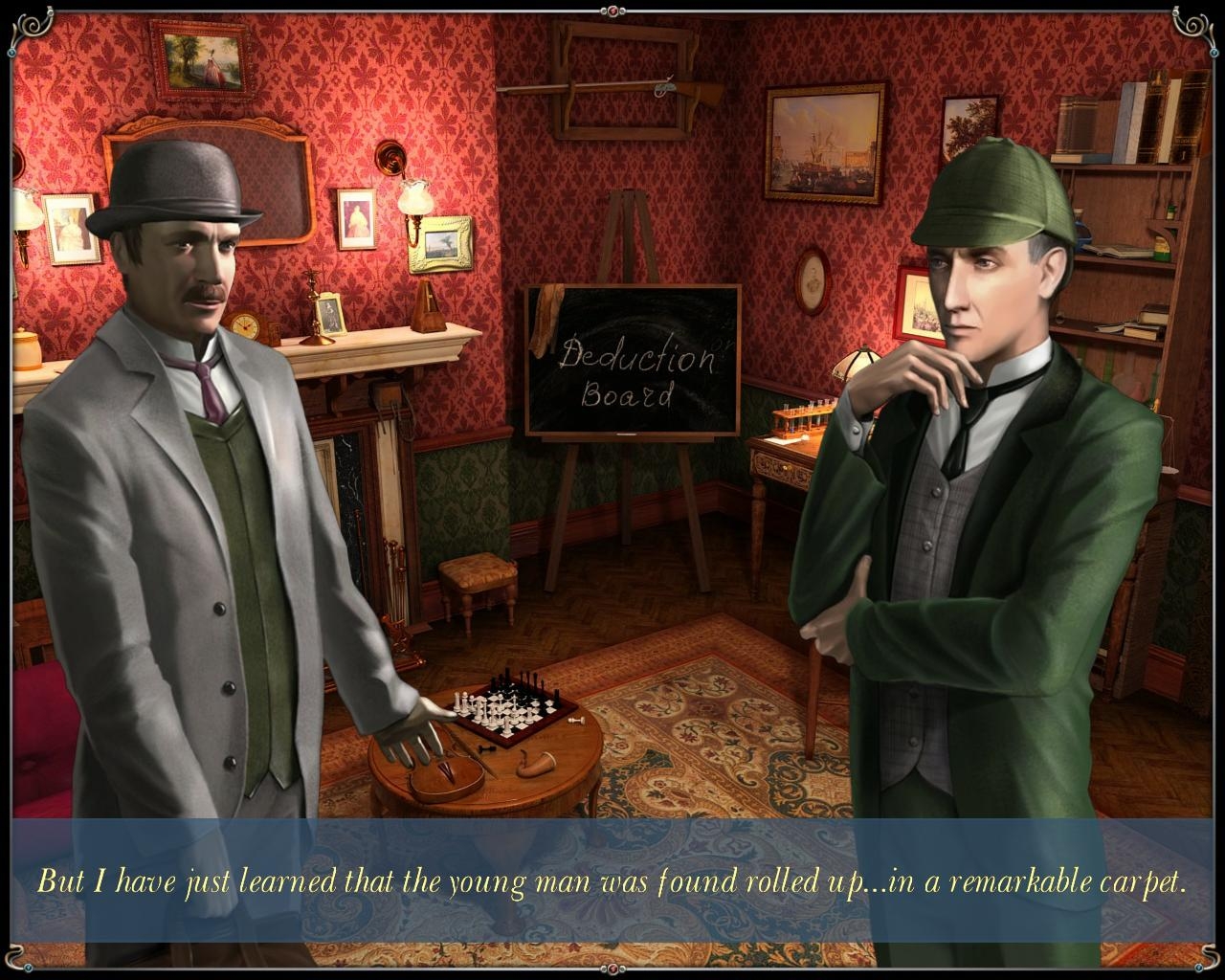 Скриншот из игры Adventures of Sherlock Holmes: The Mystery of the Persian Carpet под номером 3