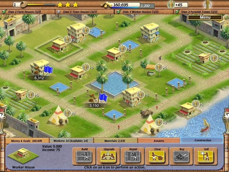Скриншот из игры Empire Builder: Ancient Egypt под номером 15
