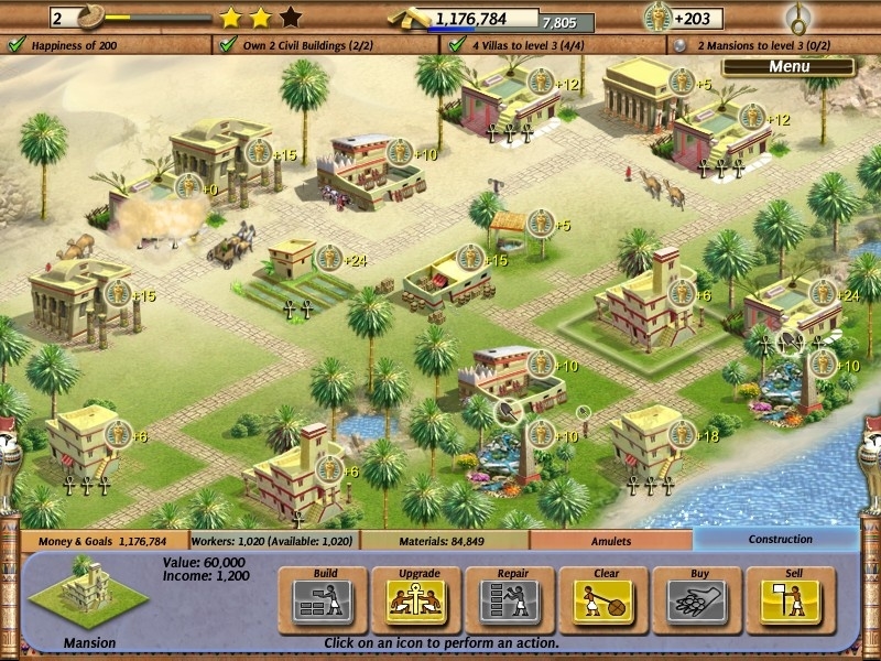 Скриншот из игры Empire Builder: Ancient Egypt под номером 21