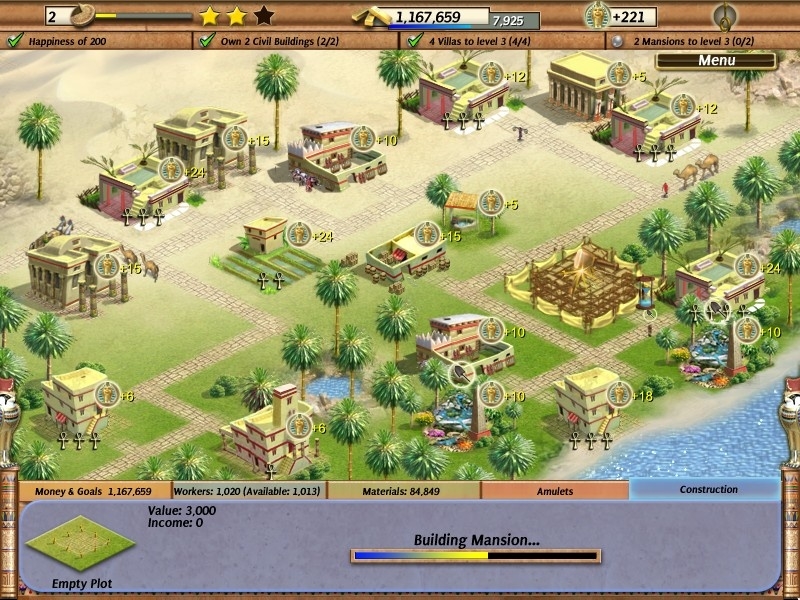 Скриншот из игры Empire Builder: Ancient Egypt под номером 22