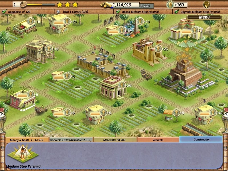 Скриншот из игры Empire Builder: Ancient Egypt под номером 7