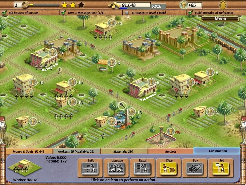 Скриншот из игры Empire Builder: Ancient Egypt под номером 8