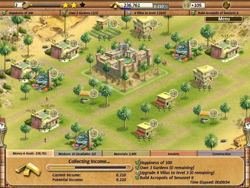 Скриншот из игры Empire Builder: Ancient Egypt под номером 9