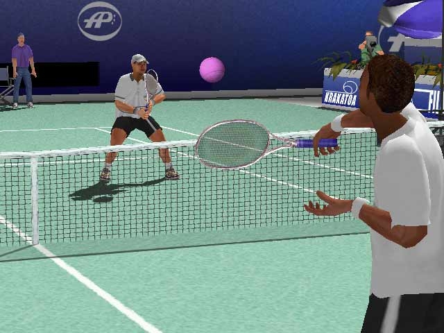 Скриншот из игры Agassi Tennis Generation 2002 под номером 1