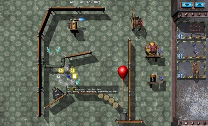 Скриншот из игры Crazy Machines: The Wacky Contraptions Game под номером 2