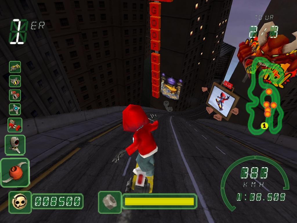 Скриншот из игры Crazy Frog Racer под номером 1