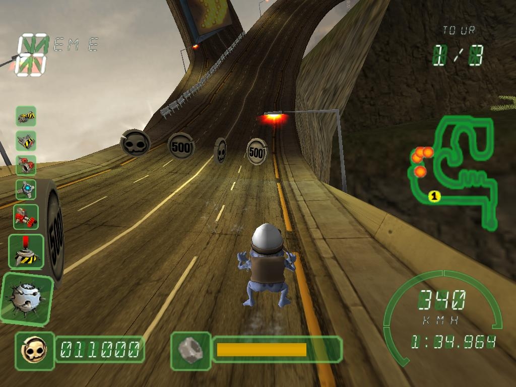Скриншот из игры Crazy Frog Racer под номером 11