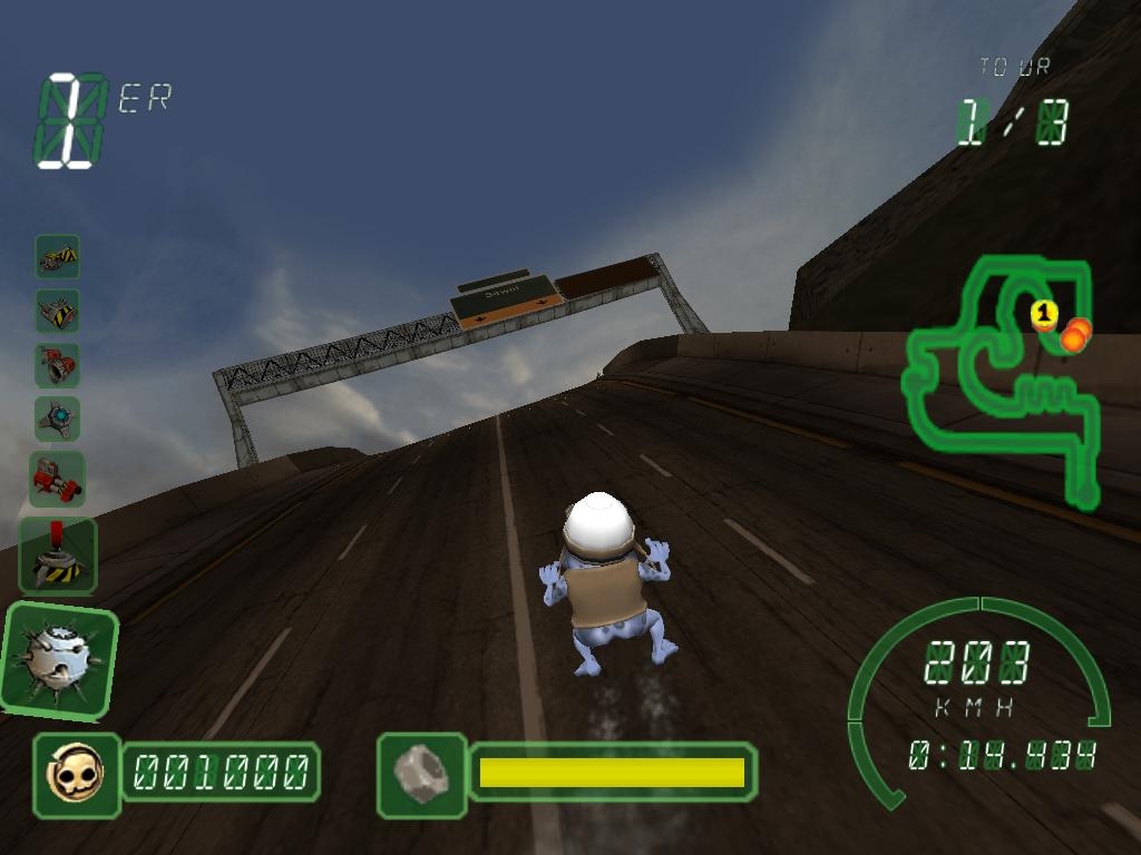 Скриншот из игры Crazy Frog Racer под номером 12