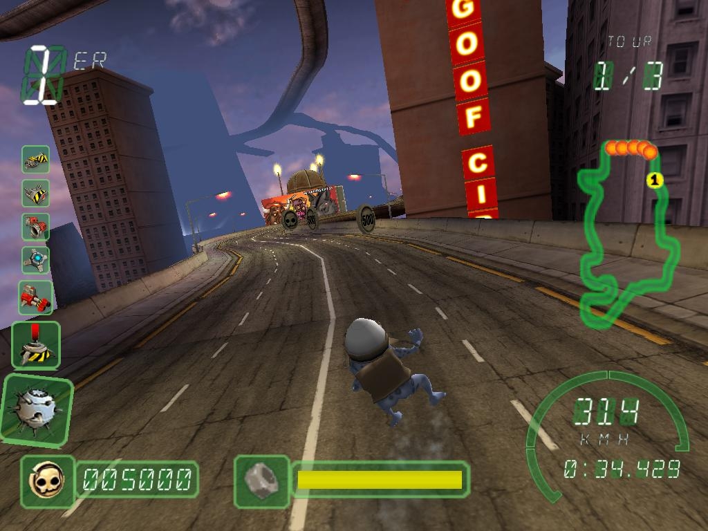 Скриншот из игры Crazy Frog Racer под номером 5