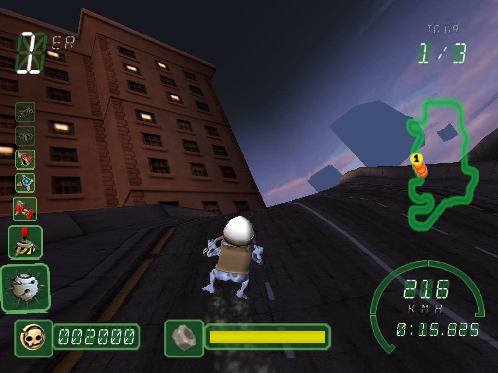 Скриншот из игры Crazy Frog Racer под номером 7