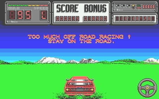 Скриншот из игры Crazy Cars 2 под номером 1