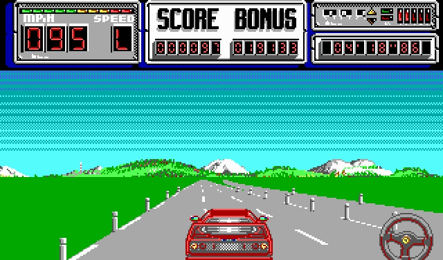 Скриншот из игры Crazy Cars 2 под номером 10