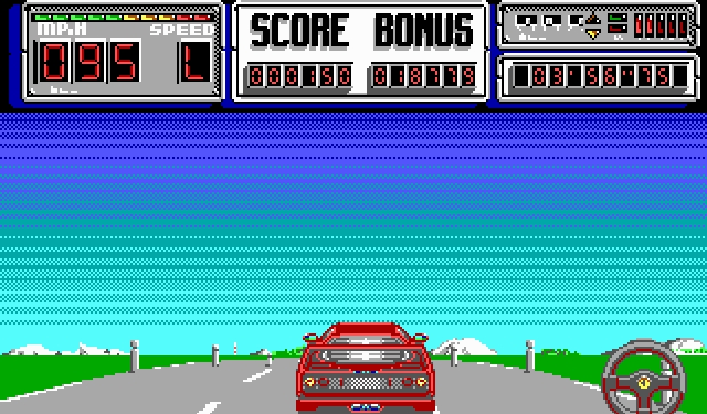Скриншот из игры Crazy Cars 2 под номером 11