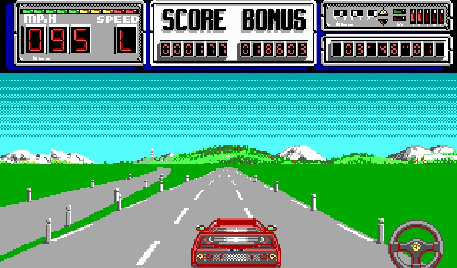 Скриншот из игры Crazy Cars 2 под номером 12