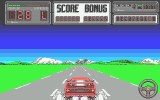 Скриншот из игры Crazy Cars 2 под номером 2