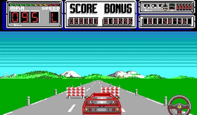 Скриншот из игры Crazy Cars 2 под номером 4